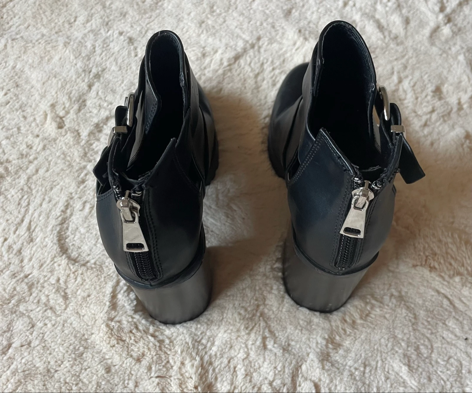 Botinas pretas de salto Pull&Bear – Tamanho 36 – photo 4